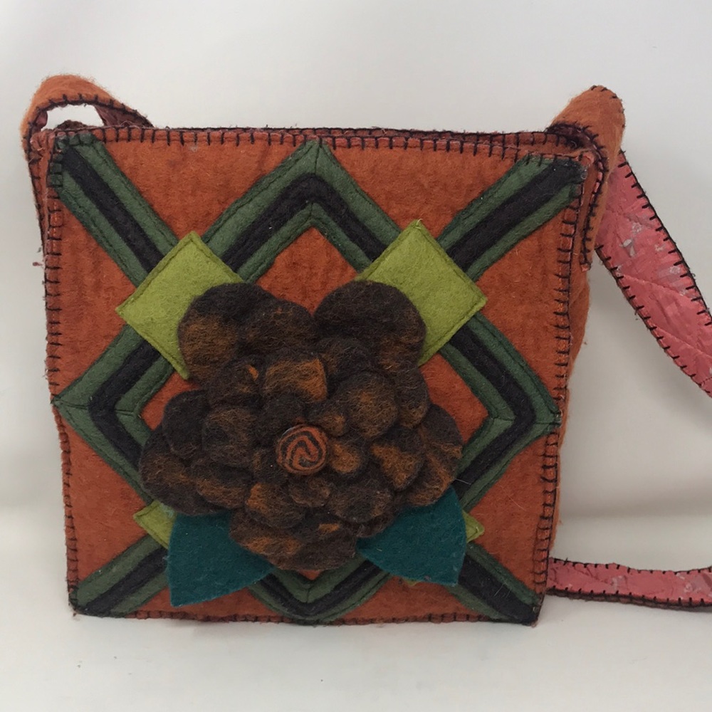Wool Made in Nepal Purse,Bag or Tote